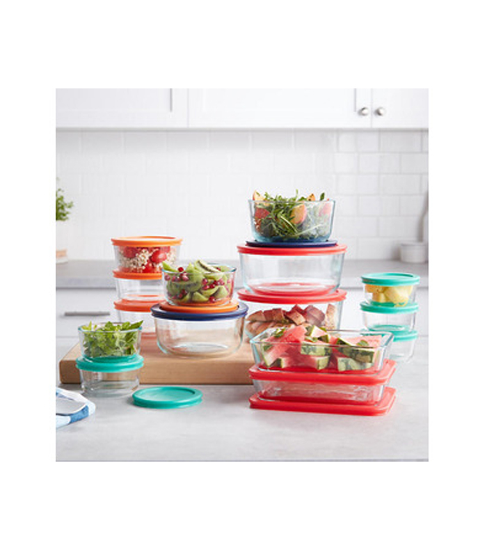 box-6 Pyrex Simply Store Glass Food Storage Containers