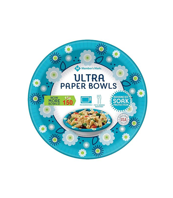paper-bowls Member’s Mark Ultra Soup/Salad Paper Bowls