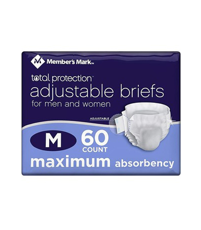 total-protection Member’s Mark Total Protection Adult Briefs for Men & Women