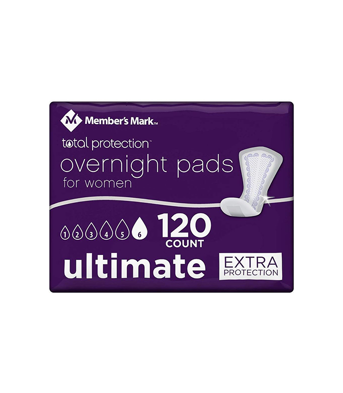 Untitled-126 MEMBER'S Mark Total Protection Overnight Pad for Women | Pack of 2