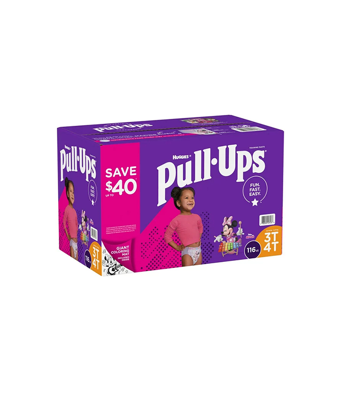 Untitled-380 Huggies Pull-Ups Training Pants for Girls | Size 3T/4T -116 ct